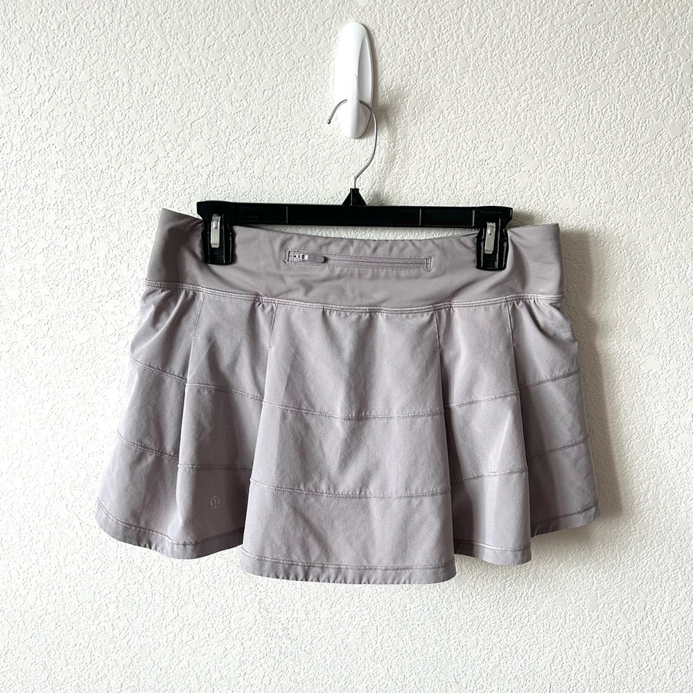 Lululemon Women’s Pace Rival Skirt Skort Dusty Dawn